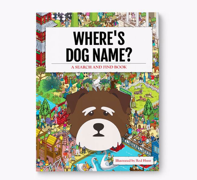 Personalized Where's {dogsName} Book